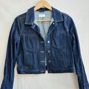 Lou & Grey Dark Blue Jean Jacket